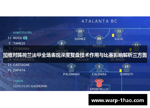 加维对阵荷兰法甲全场表现深度复盘技术作用与比赛影响解析三方面